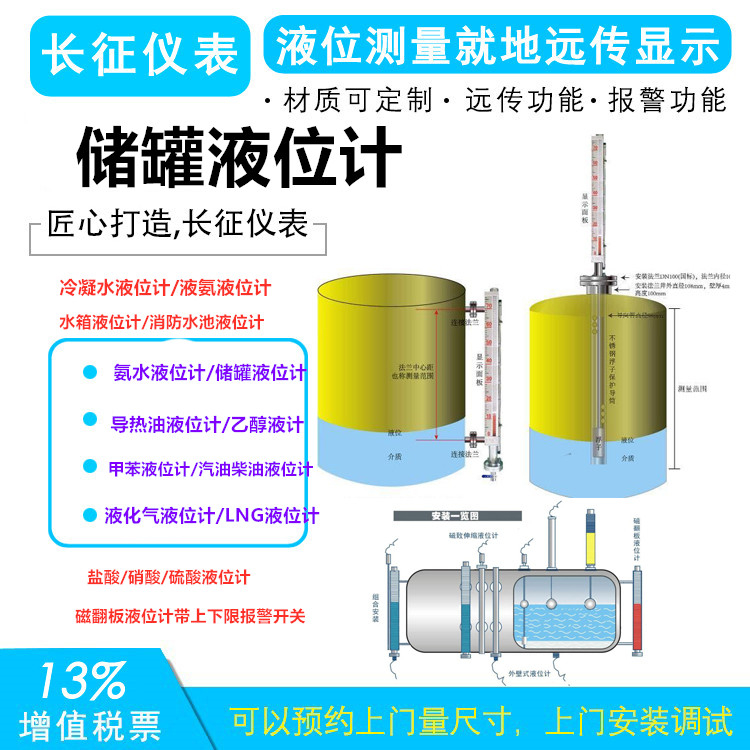 储罐液位计